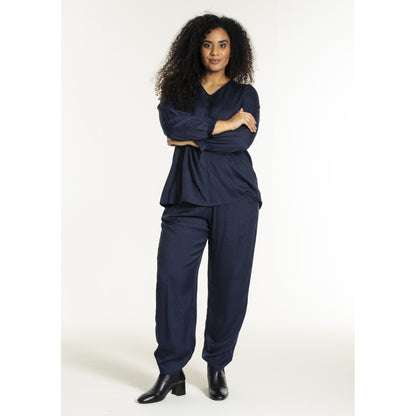 Studio SNalani Blouse Blouse Navy