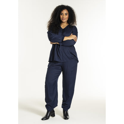 Studio SNalani Blouse Blouse Navy