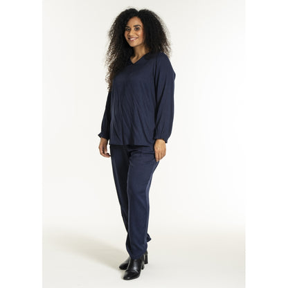 Studio SNalani Blouse Blouse Navy