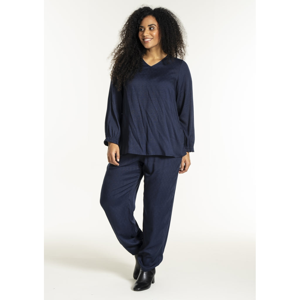 Studio SNalani Blouse Blouse Navy