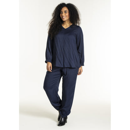 Studio SNalani Blouse Blouse Navy