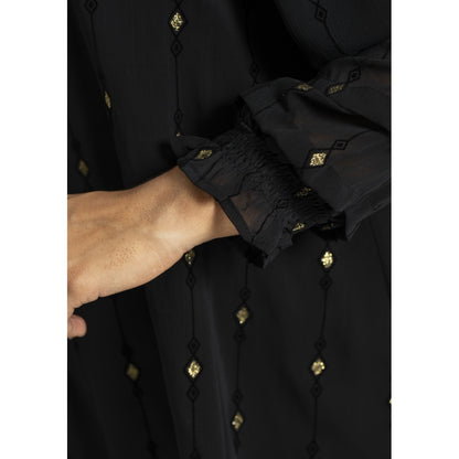 Studio SNanda Tunic Tunic Black with gold squares