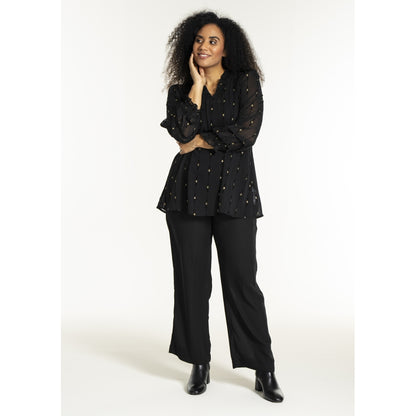 Studio SNanda Tunic Tunic Black with gold squares