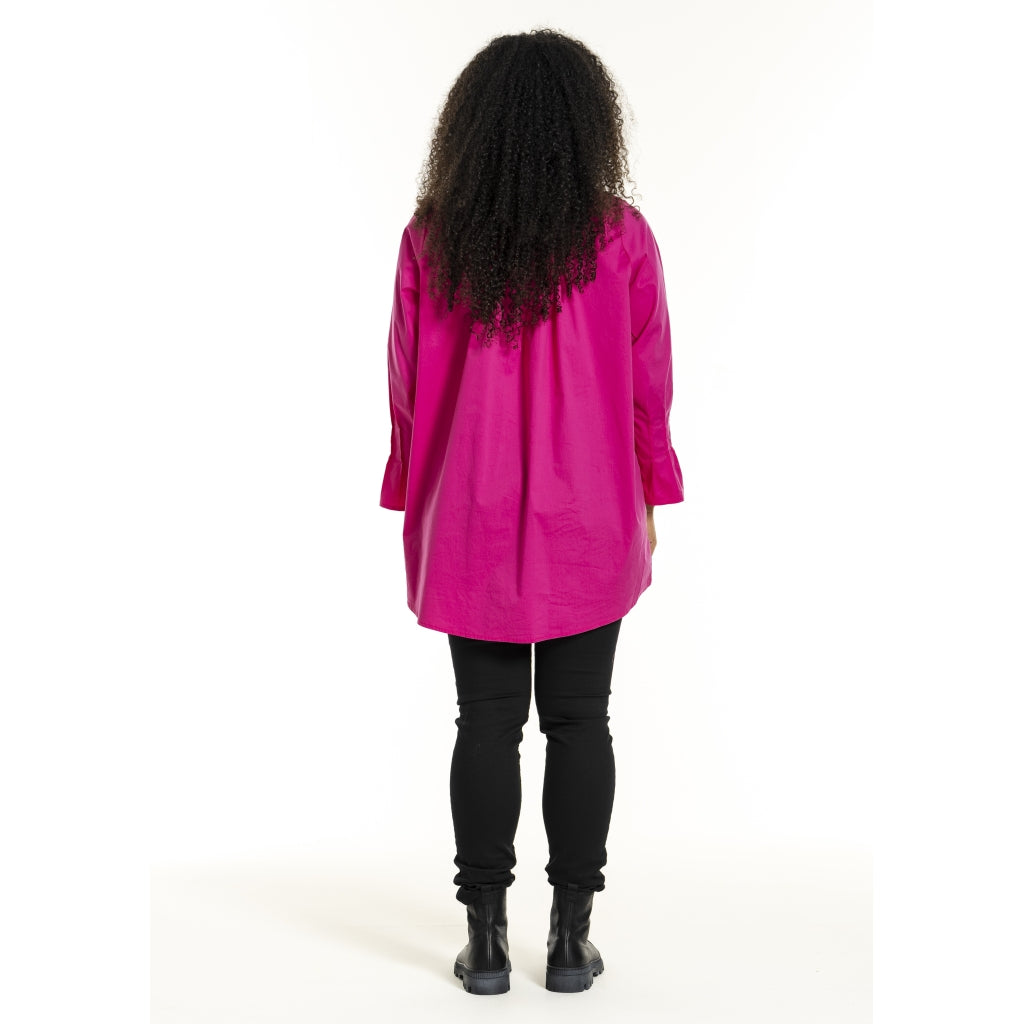 Studio SPoula Shirt with pleated cuffs Shirt Pink