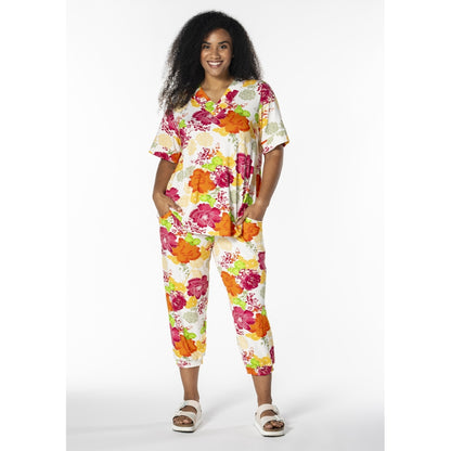 Studio SVitta Blouse Blouse White with multi flowers