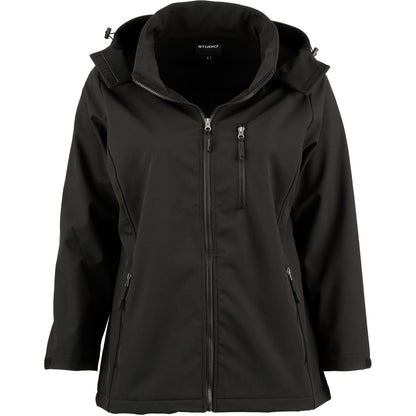 Studio Short soft shell jacket Short Jacket Black