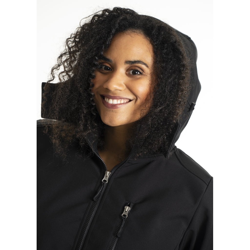 Studio Short soft shell jacket Short Jacket Black