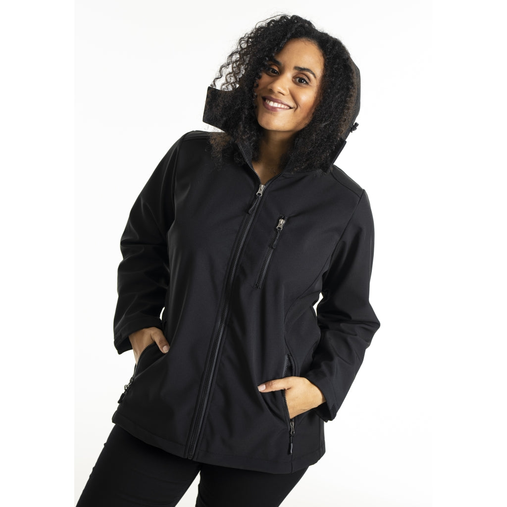 Studio Short soft shell jacket Short Jacket Black