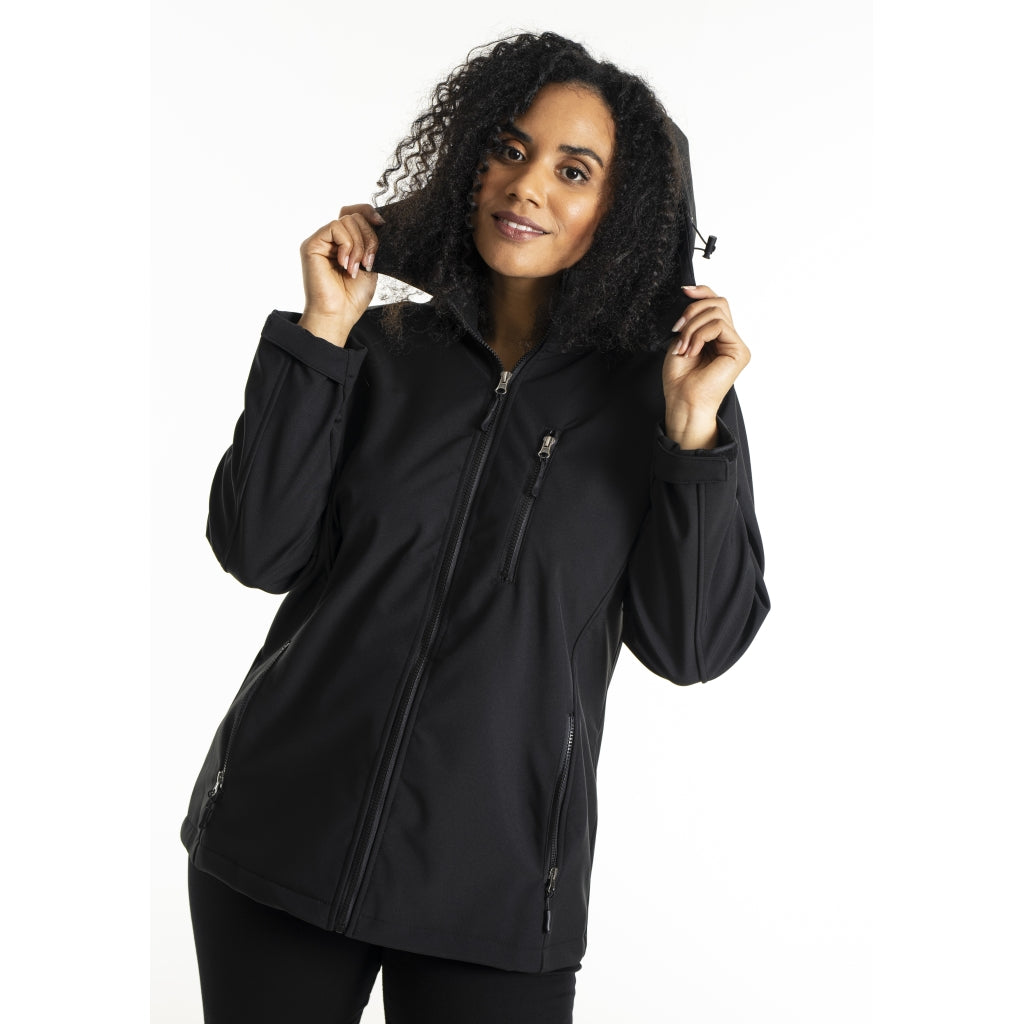 Studio Short soft shell jacket Short Jacket Black