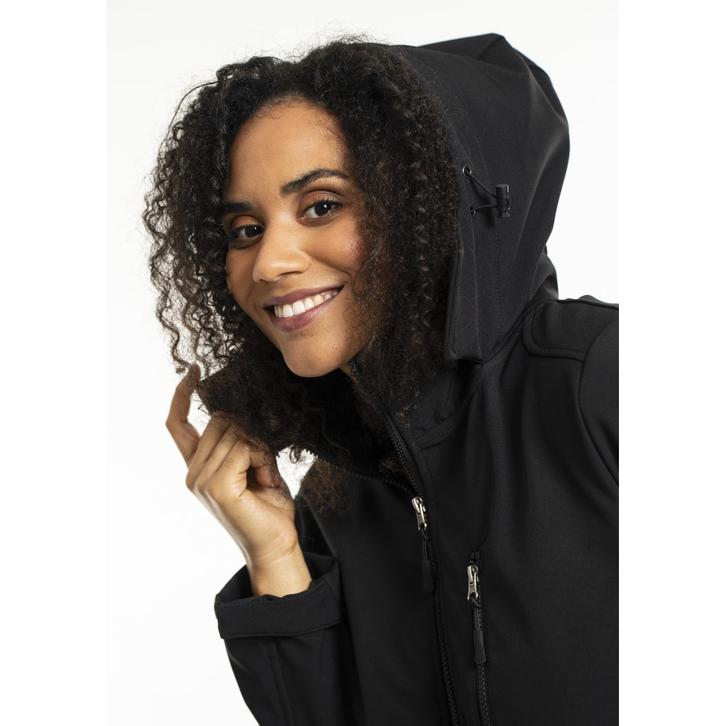 Studio Short soft shell jacket Short Jacket Black