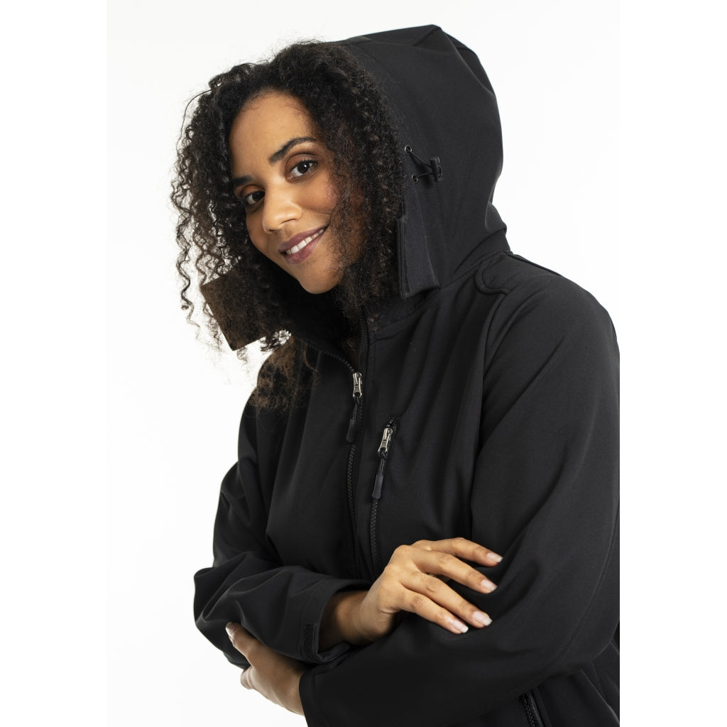 Studio Short soft shell jacket Short Jacket Black