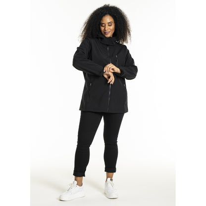 Studio Short soft shell jacket Short Jacket Black