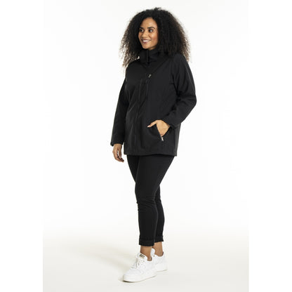 Studio Short soft shell jacket Short Jacket Black