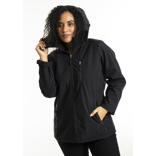 Studio Short soft shell jacket Short Jacket Black