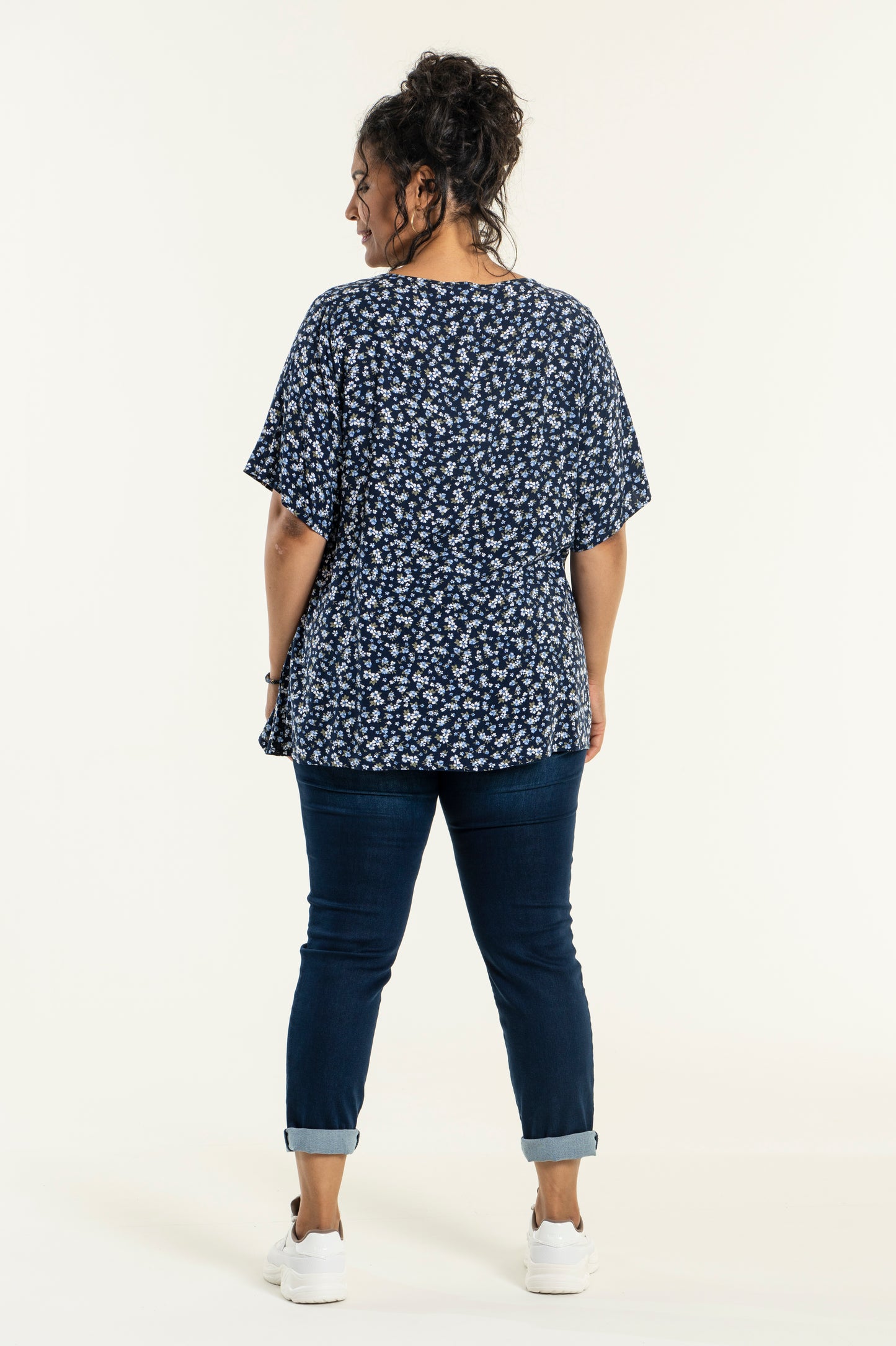 Studio Strækbar jeans fra STUDIO CLOTHING Pants Dark Blue Carmen Length 30"